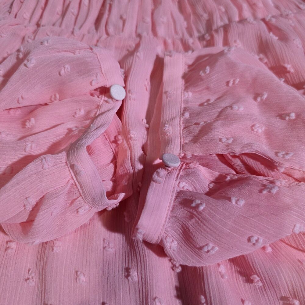 J.crew Swiss Blouse  Blouse Women's Pink Sz XL - Picture 10 of 10